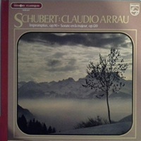 Philips : Arrau - Schubert Sonata No. 13, Impromptus